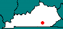 Cumberland Falls Camping Location Map