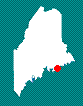 Bar Harbor Camping Location Map