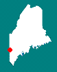Fryeburg Camping Location Map