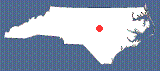 Jordan Lake RV Camping Location Map