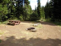 Crater Lake Campground - Idaho