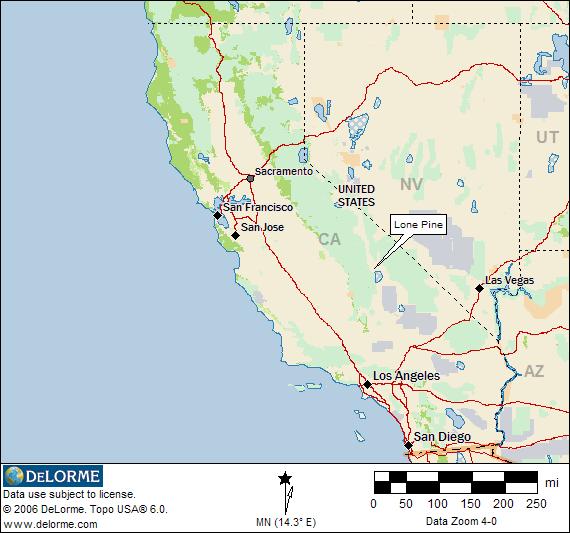 Where Is Lone Pine California On The Map California RV Camping   Lone Pine | RV Camping
