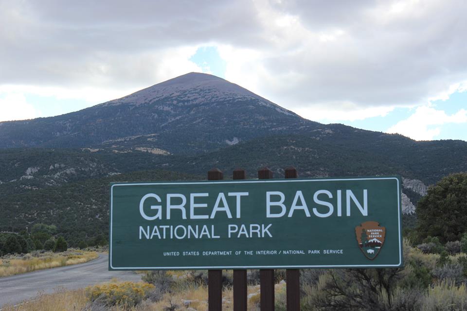 Great Basin National Park Entrance Sign
