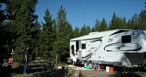 Yellowstone RV Camping - Indian Creek Campground